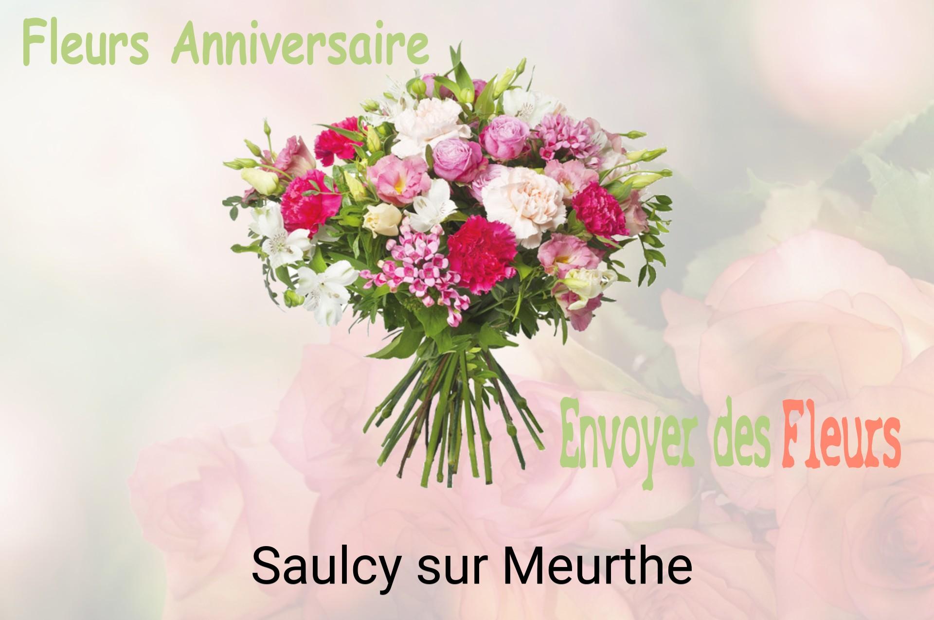 Bouquet de fleurs d’anniversaire livré à Saulcy-sur-Meurthe