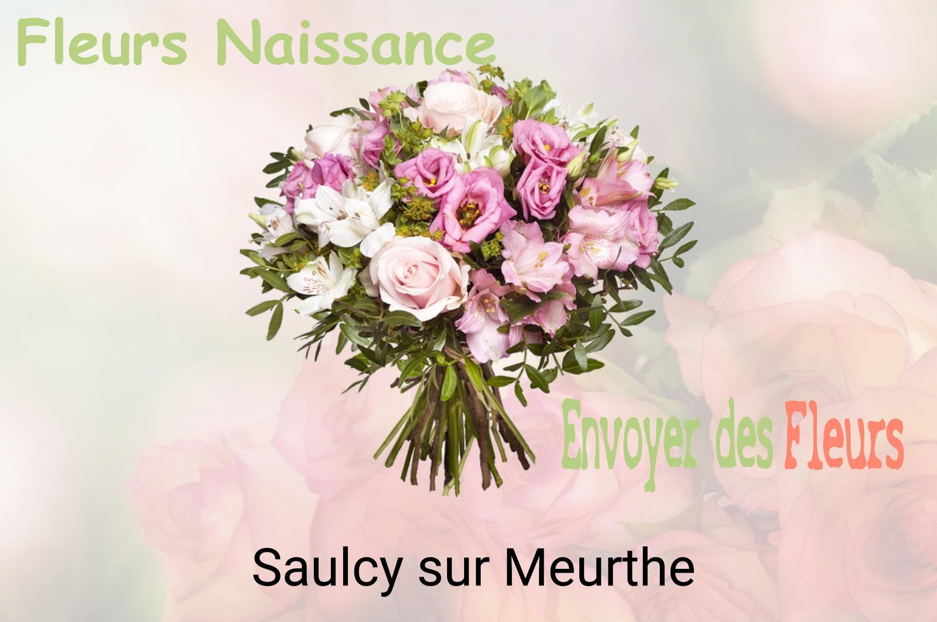 Bouquet de fleurs de naissance livré à Saulcy-sur-Meurthe