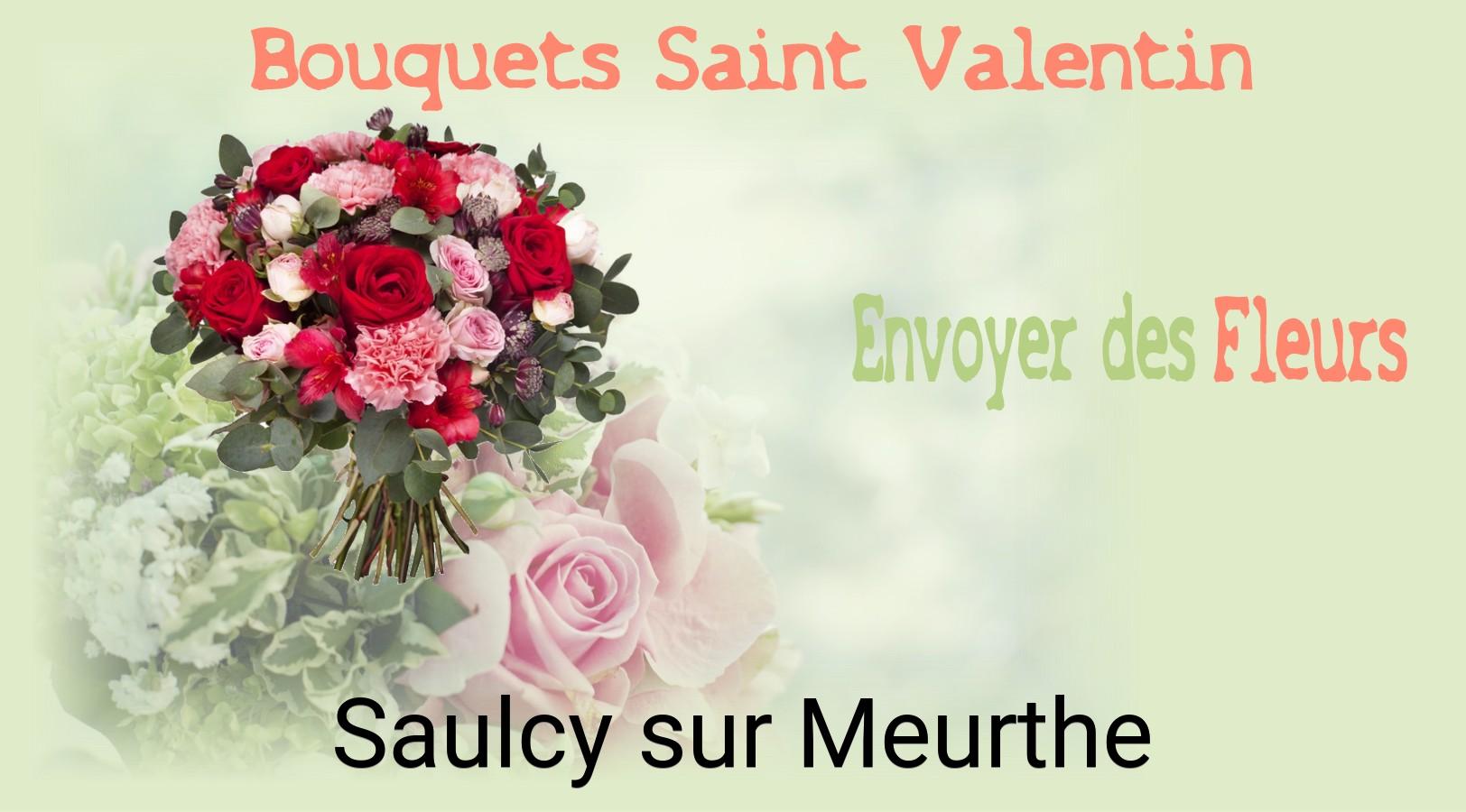Roses de Saint-Valentin livrées à Saulcy-sur-Meurthe